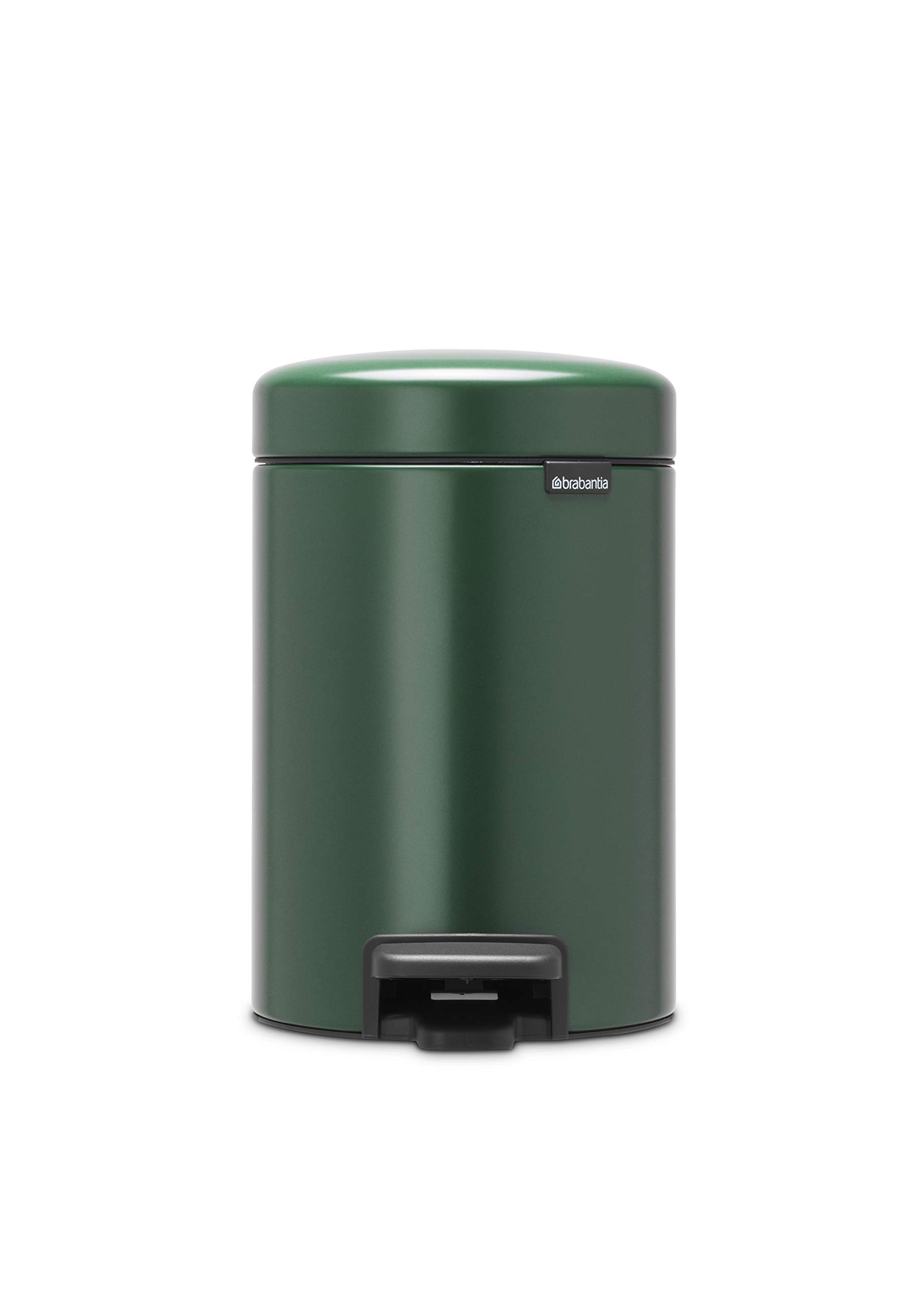 Brabantia Bathroom Pedal Bin, Pine Green, 3 Litre