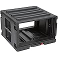 SKB 6U Roto Rolling Rack (1SKB-R6UW)