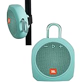 Hermitshell Silicone Carrying Case Replacement for JBL Clip 3 Portable Waterproof Wireless Bluetooth Speaker (Teal)