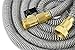 TITAN 100 Foot Expanding Garden Water Hose Premium Leak-Resistant Solid Brass Connectors Super Strong and Durable Double Layer Latex Core Design Expandable Flexible and Lightweight for Home Use