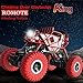 Terresa Remote Control Car - 2.4Ghz 4WD Off Road Rock Crawler Vehicle, 1/43 Scale Electric Climbing Race RC Car as Xmas Christmas New Year Gifts for Kids
