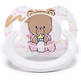 LittleForBig Bigshield Generation-II Adult Sized Pacifier Baby Cuties Pattern White Bear