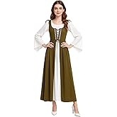 EraSpooky Medieval Renaissance Costume for Women Victorian Dress