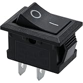 72002-02 Vacuum Cleaner Rocker On-Off Switch for Oreck Buster B BB280 | Fits BB900DG BB1000DB and More, Replace O-050-082 430000966, 10A 125V, 6A 250V, 2-Position Buster Bee Rocker Switch