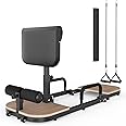 BEKING Hip Thrust Machine Sissy Squat Machine ,Adjustable Deep Squat Bench Glute Workout Station Sit Up & Push Up Leg Exerciser Fitness Equipment for Home Gym Use