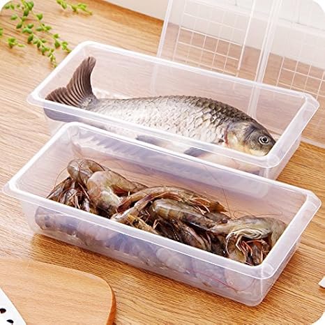 UWSZZ Cocina nevera caja de drenaje de humedad, frutas y verduras ...