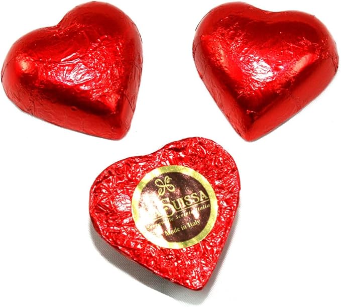 Cioccolatini Cuori Rossi Gianduia La Suissa Kg 1 Praline Di Cioccolato Al Latte Ripieni Di Morbida Crema Gianduia Senza Glutine Amazon It Alimentari E Cura Della Casa