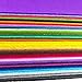 flic-flac 44PCS 8 x 12 inches (20 x 30cm) Assorted Color Felt Fabric Sheets Patchwork Sewing DIY Craft 1mm Thick … (20cm * 30cm, 44pcs)