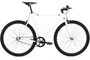 Golden Cycles Fixed Gear Single Speed Bike - Perfect Urban Commuter Bicycle with Front and Rear Brakes - Ideal for Teens and Adults - The Bike Comes in Different Sizes