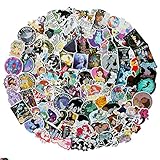 100Pack Different Cartoon Princess Themes Stickers Snow White Princess Anna Sticker Decals for Water Bottle Laptop Cellphone Bicycle Motorcycle Car Bumper Luggage Travel Case. Etc (Cartoon Princess)
