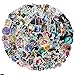 100Pack Different Cartoon Princess Themes Stickers Snow White Princess Anna Sticker Decals for Water Bottle Laptop Cellphone Bicycle Motorcycle Car Bumper Luggage Travel Case. Etc (Cartoon Princess)
