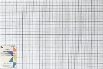 Amazon Com Gridded Plastic Template 12 X18 1 Pcs Sku 644471ma