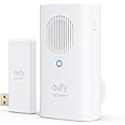 eufy Security Video Doorbell Add-on Chime, Requires Video Doorbell 2K (Battery Powered) or Video Doorbell Dual, Simultaneous Ringtone, Volume Control, Works with HomeBase 2/HomeBase 3