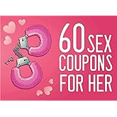 60 Sex Coupons for Her: Valentines Day Gift Full of Sexy and Playfull Vouchers | Christmas Stocking Filler for Girlfriend | A