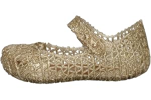 mini melissa Girls Campana Pape Mary Jane Flat