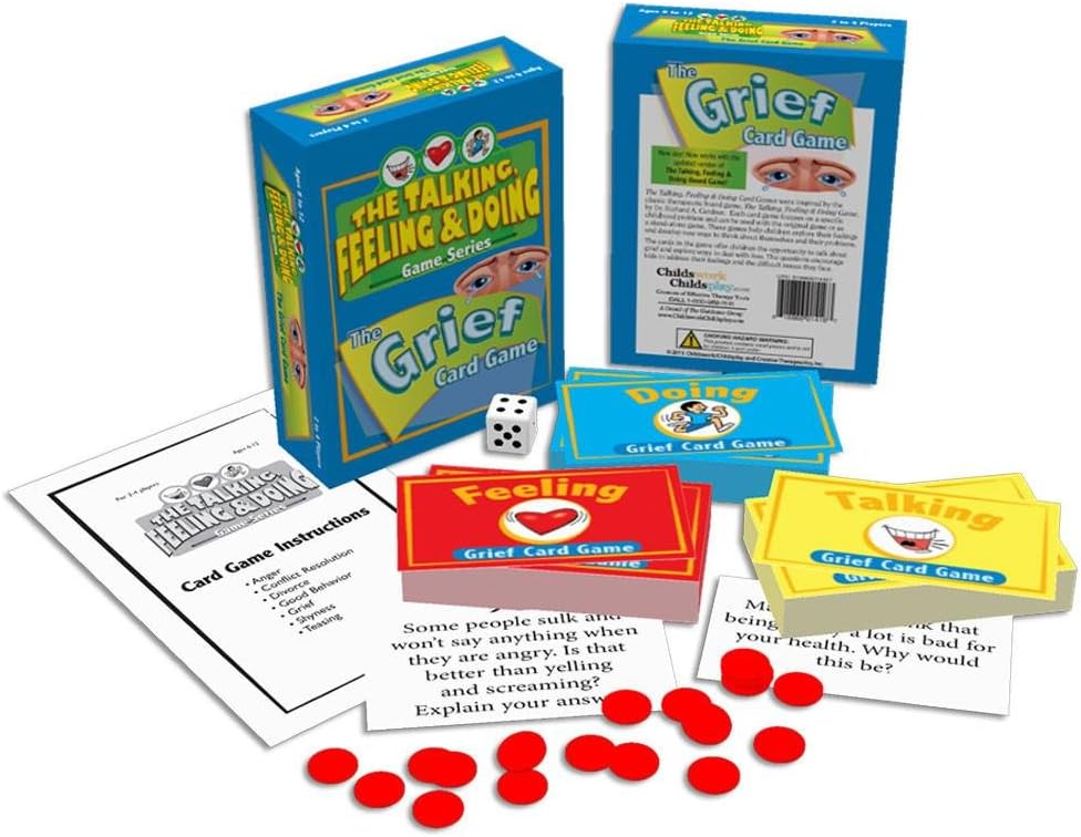Talking, Feeling, & Doing Grief Card Game amazon.com wishlist