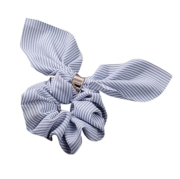Amazon Com Women Hair Band Elastic Hair Rope Ring Tie Bow Knot