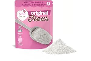 Better Batter Original Blend Multipurpose Gluten Free Flour 5lb – Certified GFCO, Vegan, Kosher, Non-GMO – Top 9 Allergen Free, Award Winning Cup-for-Cup Baking Alternative to Regular Wheat Flour