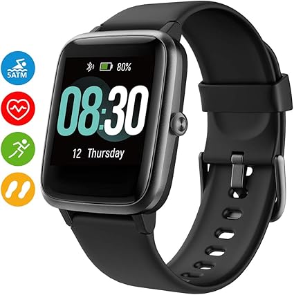 UMIDIGI Reloj Inteligente Uwatch3 Smartwatch 5ATM Impermeable con ...