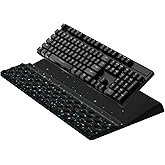 Jinaply Computer Keyboard Stand with Wrist Rest,Comfy Ergonomic Tilted Keyboard Holder,Keyboard Tray Support for Office Home (Blue Starry Sky)