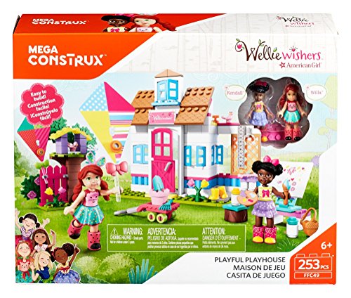 Mega Construx Welliewishers Playful Playhouse Buildable Playset