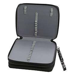 Lbxgap Portable Colored 124 Slots Pencil case