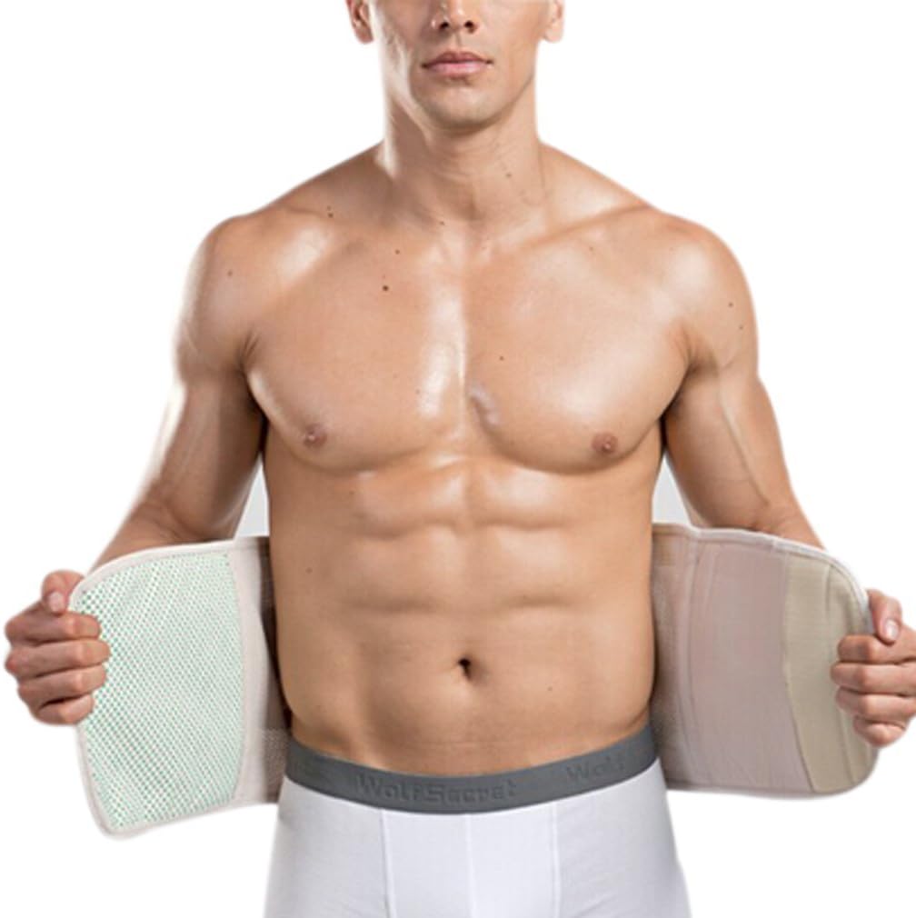 Leewin Men Slimming Waist Trimmer Belt Body Shaper Lose Weight Belt Underclothes Beer Belly Waist Wrap Shaper Fitness Corset for Men