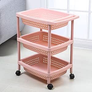 Carro De Almacenamiento Los estantes de Almacenamiento Carrito con