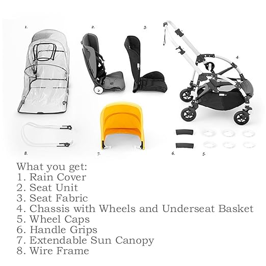 bugaboo bee 5 green melange