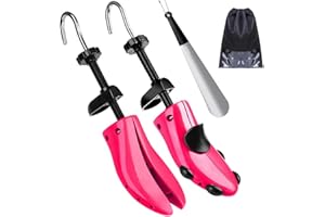 JJDPARTS Shoe Stretcher, Pair 4-Way Shoe Expander Widener Shoe Tree Extender for Women Men
