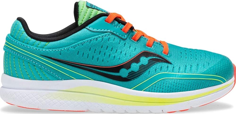  | Saucony baby boys Kinvara 11 Sneaker, Blue Mutant, 3.5 Wide Big Kid US | Sneakers