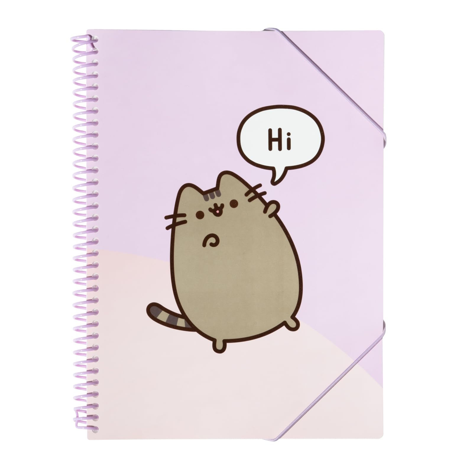 Grupo Erik A4 Display Folder - Pusheen Stationery | 30 Pockets - Propylene Sleeves | A4 Display Book, Document Envelope with Velcro Closure | Pusheen Gifts for Cat Lovers