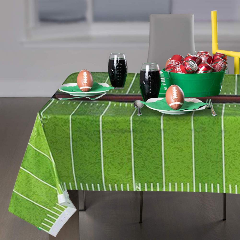 HansGo Football Tablecloth, Football Touchdown Table Football Fan Party Game Decoration 86\