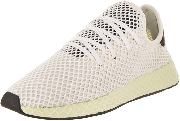 Amazon.com | adidas Mens Deerupt Runner Lace Up Sneakers Shoes Casual - Black, Green, White 