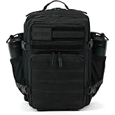 WOLFpak 35L Athletic Gym Backpack - Durable 1000D Waterproof Oxford Material with MOLLE Webbing, Laptop Pocket