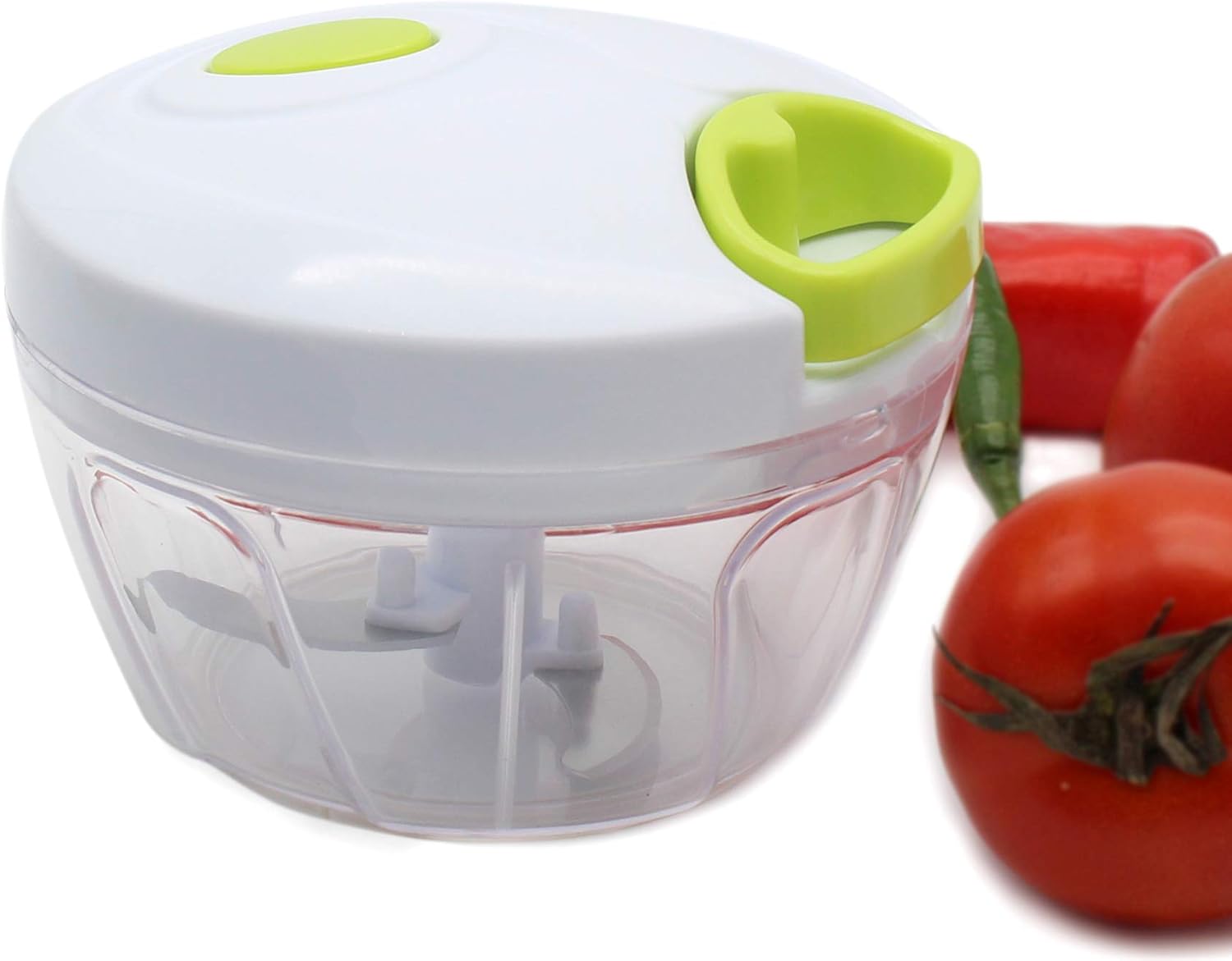 Topulors Manual Food Chopper HandPowered Food Chopper Compact Handheld