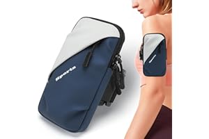 KCEASUA Phone Holder for Running Armband for iPhone 16 15 14 13 Pro 12 11 Plus XS Max XR X Galaxy S25 S24 S23 Android up to 6.7'' Unisex Sport Arm Bands Bag for Men Women Runners Walking Hiking Fitness