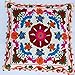 Traditional Jaipur Suzani Pillows, Embroidered Cushion Cover 16x16, Decorative Throw Pillow Case, Indian Pom Pom Outdoor Cushions, Boho Pillow Shams