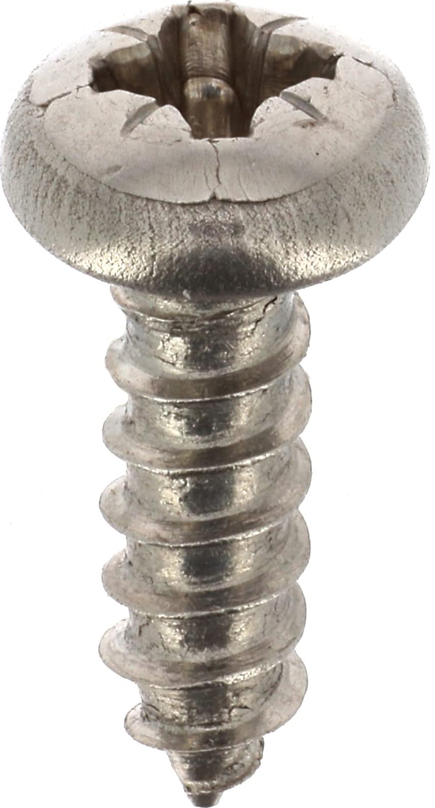 Restagraf - Sheet metal screws - Pozidrive domed cylindrical head - Stainless steel - Standard DIN 7981 - Body fastening - Ref 7010 - Bag of 30