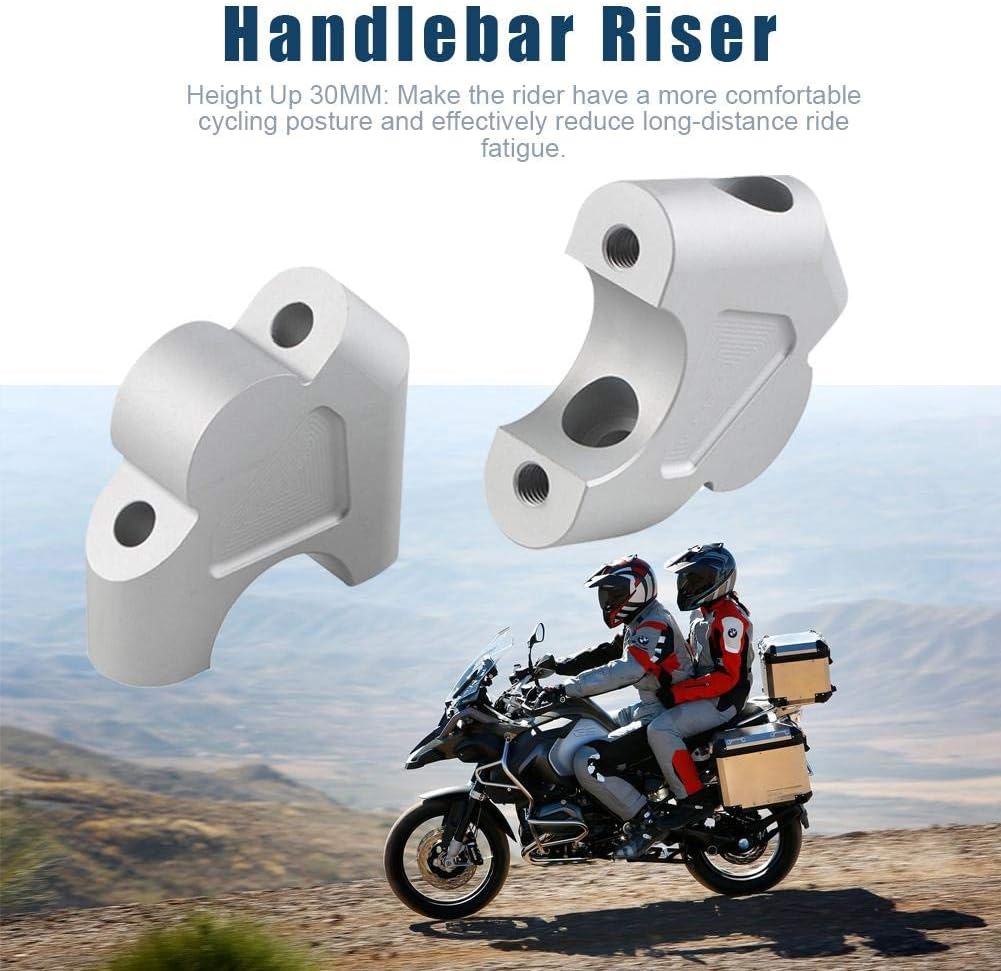 Handle Bar Riser，22mm Universal Motorcycle Handle Bar Riser