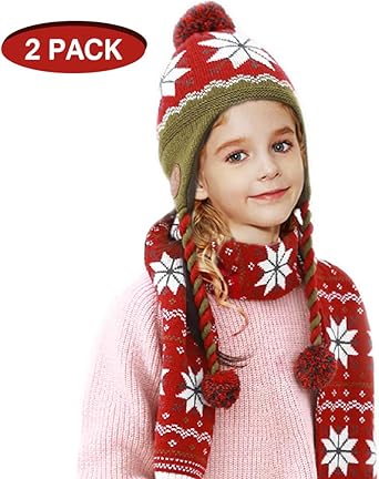 hat scarf and gloves set baby girl