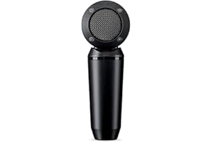 Shure PGA181 Condenser Microphone - Side-Address Mic for Instrument and Vocals with Cardioid Pick-up Pattern, 3-pin XLR Conne