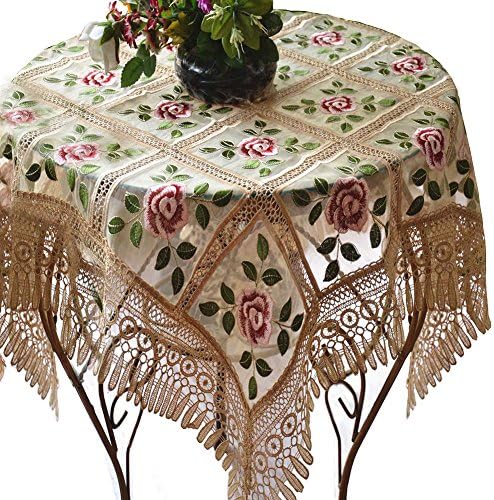 Tentotwelve Autumn Harvest Diecut Decorative Table Linens, Runner And Square