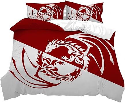 Yin Yang Bettwasche Set Tai Chi Drachen Fisch Mandala Schwarz Weiss Kunst 3d Blumen Druck Bettbezug 2 3 Stuck Tier Aquarell Bett Set Bettdecke Quilt Style 6 200 X 200 Cm Amazon De Kuche Haushalt