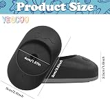 VEGCOO 4 Pack Wall Protectors for Pressure Gates Black 9x5x2.5cm view 2