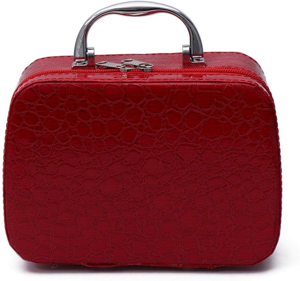 gs GREATERSCAP Leather & Fabric Cosmetic Box (Multicolored_H006)