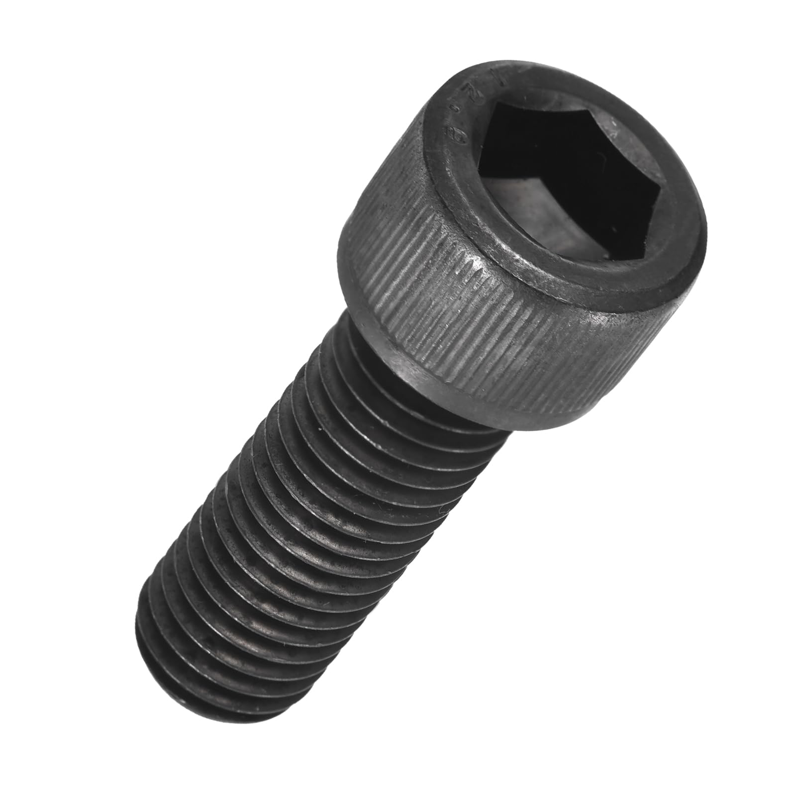 Kozelo 4pcs Socket Head Cap Screws - [M20-2.5x40mm] Alloy Steel Fully Threaded Black Oxide Grade 12.9 Internal Hex Screw Full Thread for Industrial & Machinery Use, Black