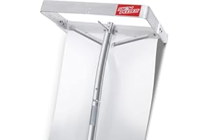 SNOWPEELER Premium Roof Rake for Snow Removal - 9 m (30 ft.) Roof Snow Removal Tool - Rake for House Roof