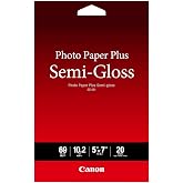 Canon Photo Paper Plus Semi-Gloss 5" x 7" (20 Sheets) (SG-201 5X7)