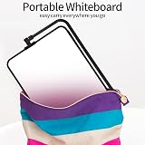 Yibaijia Dry Erase Whiteboard A4 Double Sided with Pens Eraser Magnets Bracket view 5